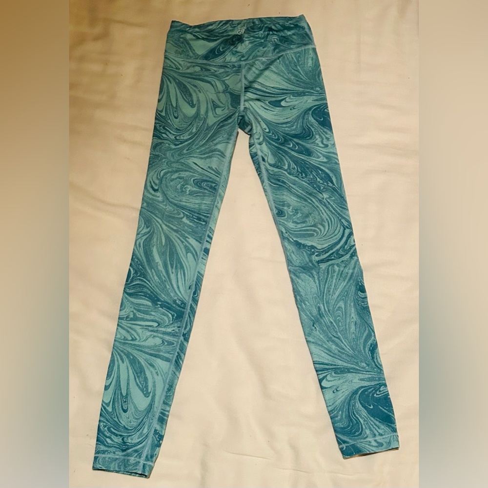 Athleta Girl High Rise Printed Chit Chat Legging - Size M/8-10
